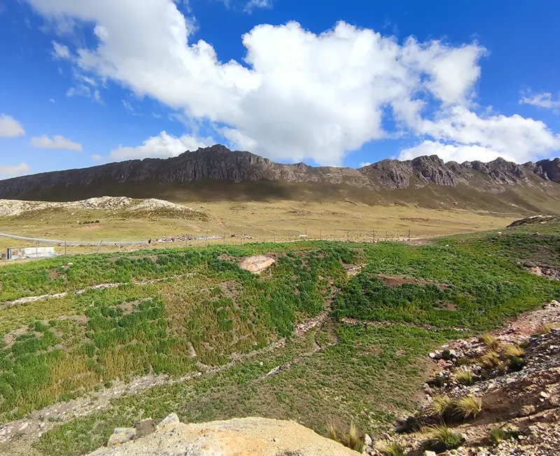 foto de cierra de mina